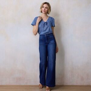 LC Lauren Conrad Wide-Leg Jeans